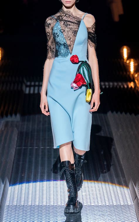 prada cocktail dresses 2018|prada denim shirt dress.